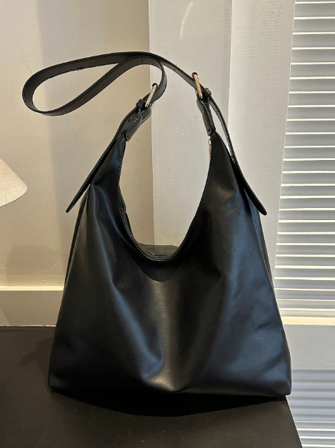 bolsa negra 1 Bolso de hombro grande