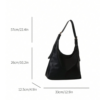 bolsa negra 4 Bolso de hombro grande