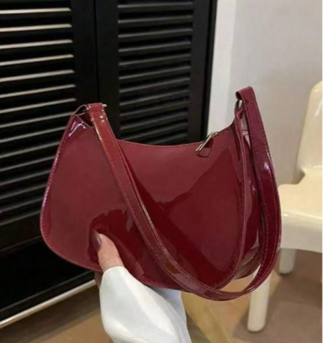 bolsa roja 1 Bolso de hombro rojo