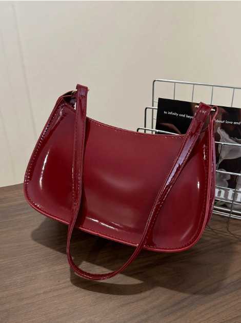bolsa roja 2 Bolso de hombro rojo